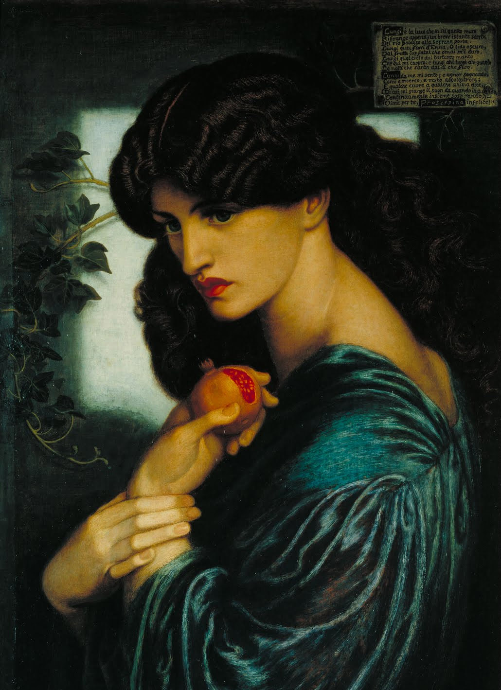 Proserpine, Dante Gabriel Rossetti