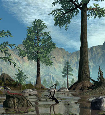 Trees from the Devonian Period